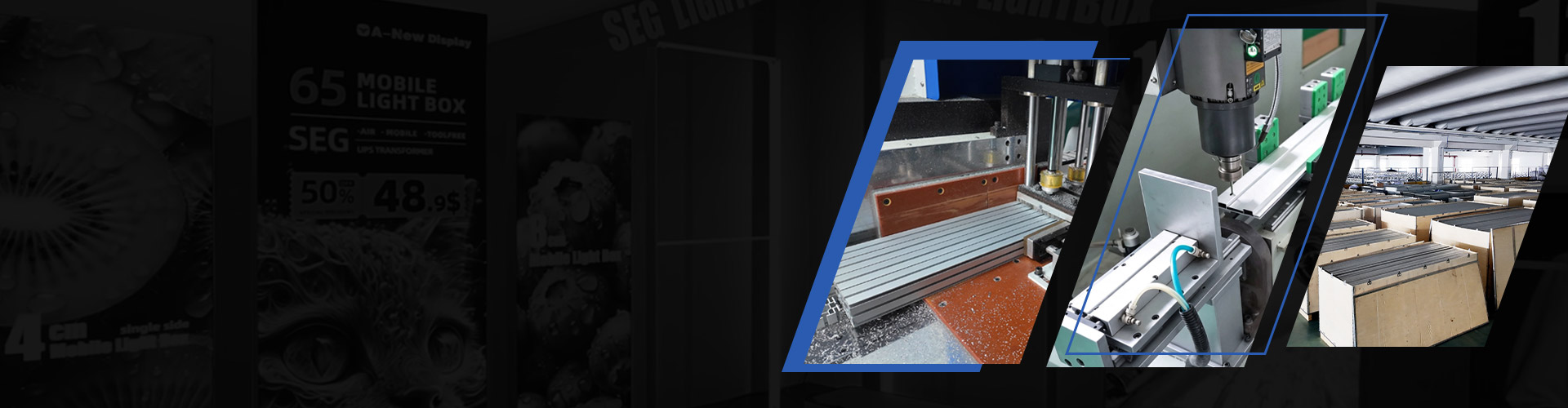 In-House Manufacturing for Modular Display Systems