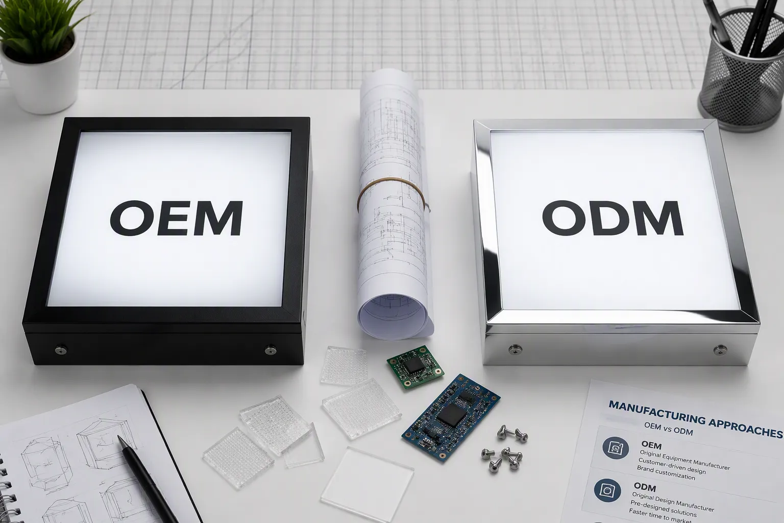 OEM vs ODM: Which Model Fits Your Custom Light Box Business?