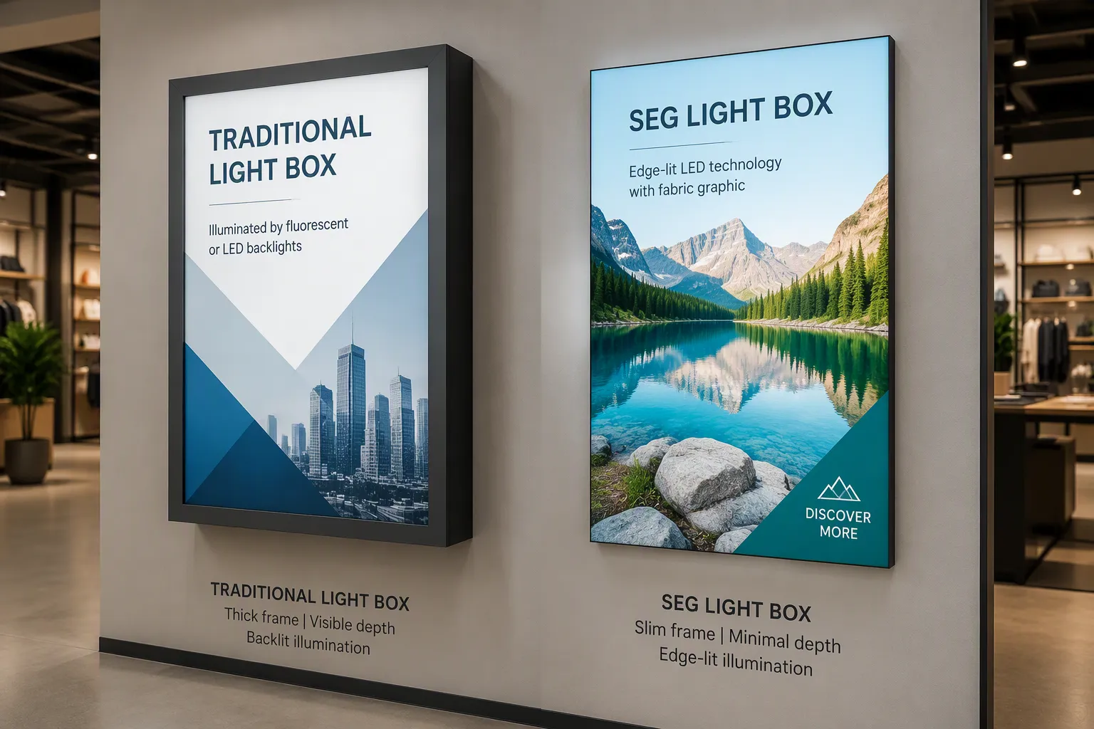 SEG vs Traditional Light Box: Key Differences & B2B Buying Guide