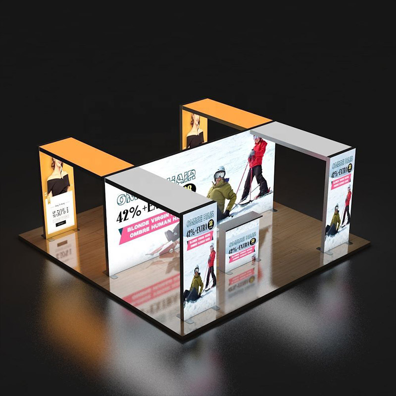 6x6 Trade Show Light Box Exhibition Booth Display