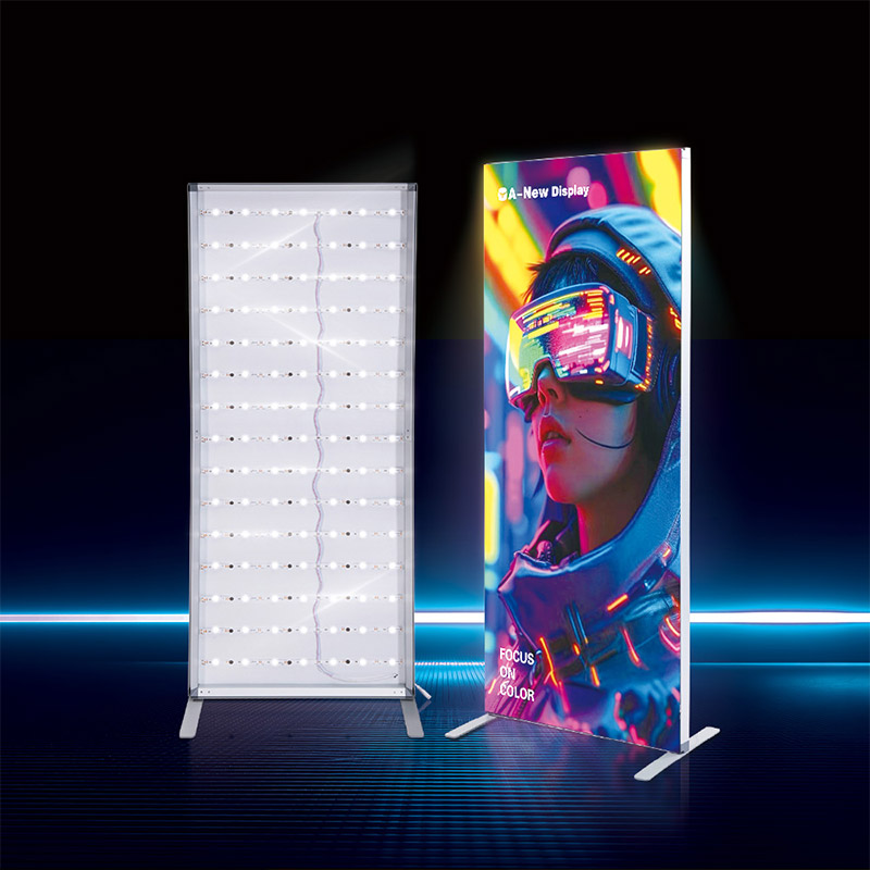40mm Slim LED Light Box Display for Retail
