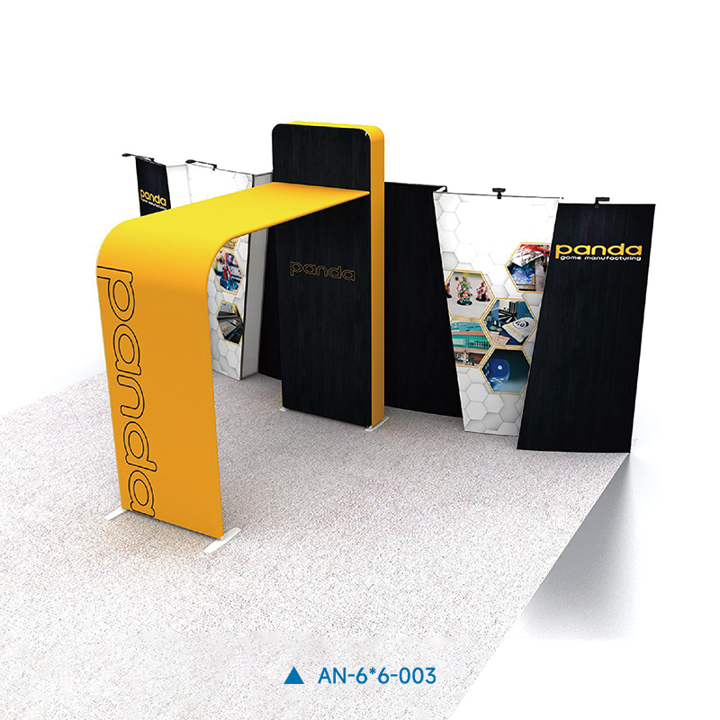 Straight 6x6m Portable Modular Light Box System
