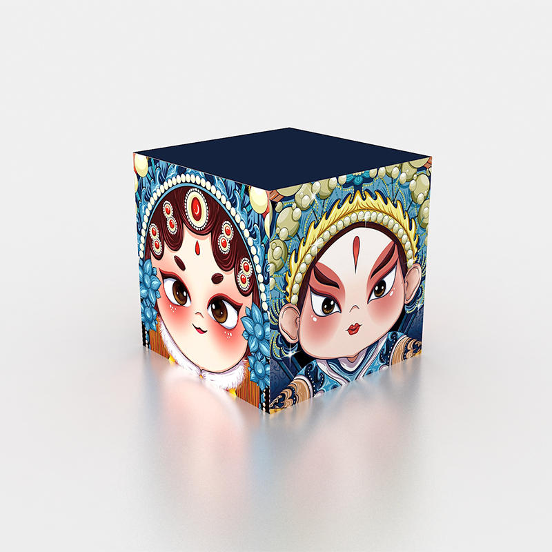 SEG Light Box Cube Display for Brand Spaces
