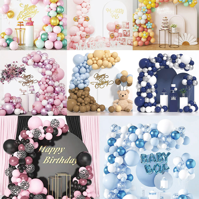 Balloon Arch Promotional Booth Display