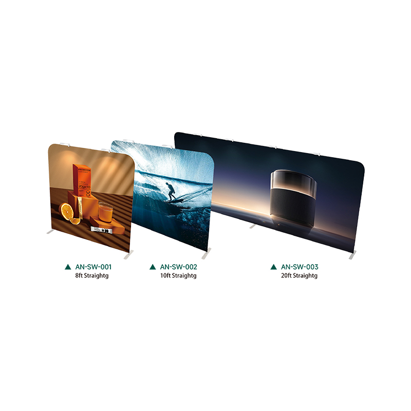 Straight Wall Tension Fabric Backdrop Wall for Exhibitions