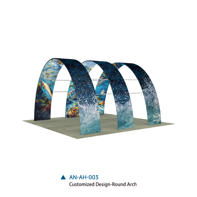 Custom Arch Exhibition Stand Display for Trade Shows - Aniu