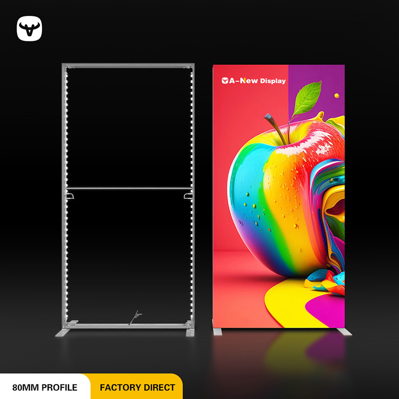 Supermarket 80mm LED Display Light Box