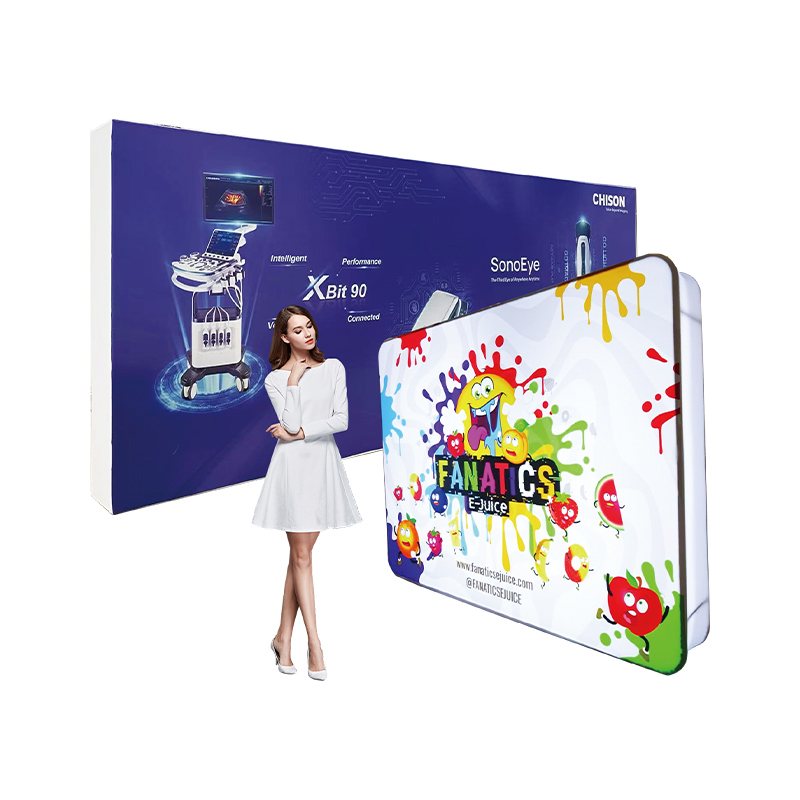 Double-Wall 3D Trade Show Booth Display Wall Solutions