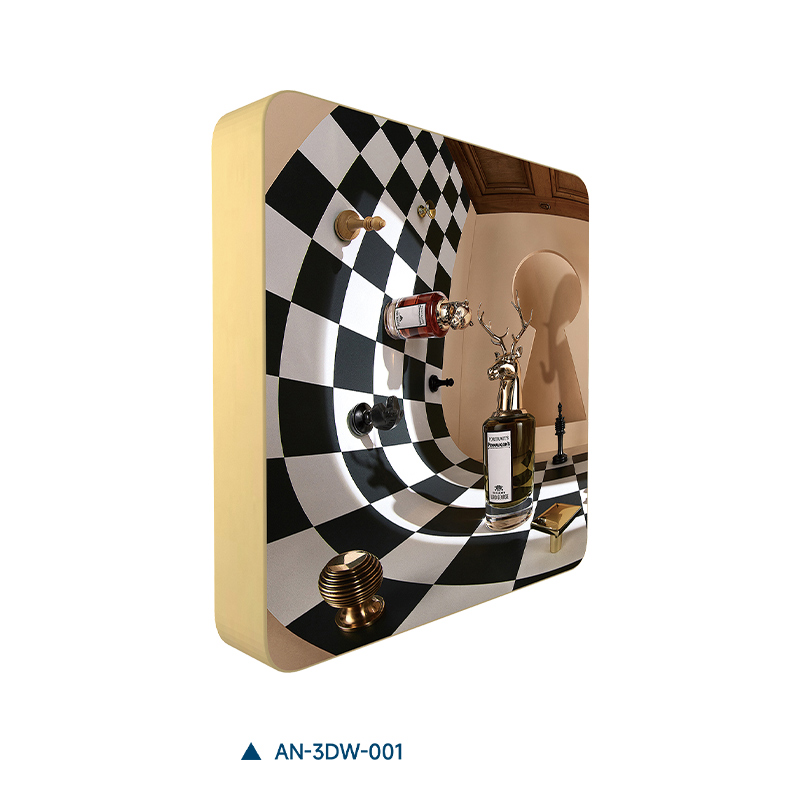 Fragrance 3D Trade Show Booth Display Wall Solutions