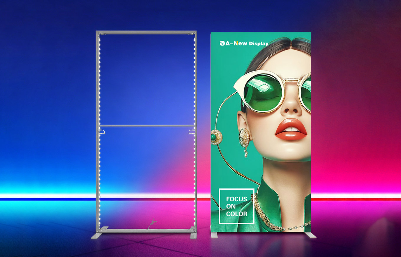 For balanced portability and display effect