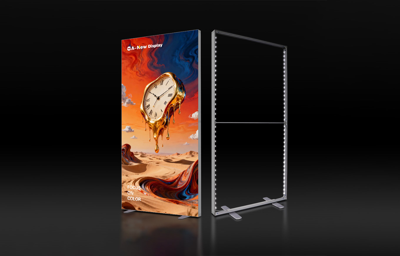 For compact mobile display kits
