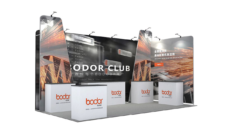 Tension Fabric Booth