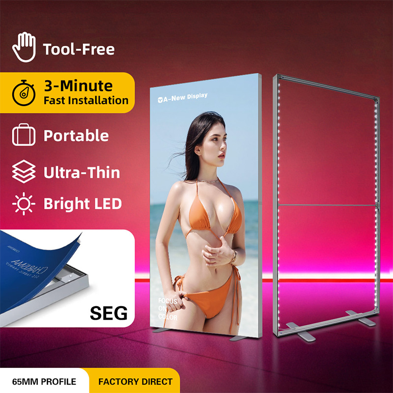 65mm LED Backlit Light Box for Advertising - Aniu Copy
