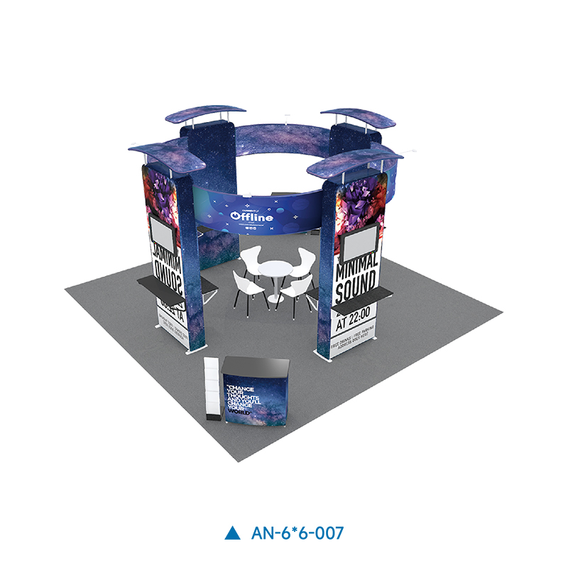 img of 6x6m Portable Modular Light Box System for Events