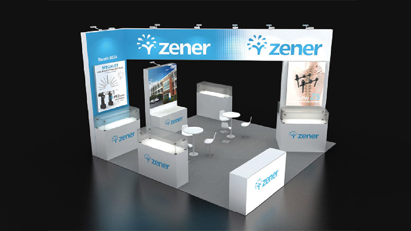 Reusable modular aluminum alloy trade show booth solutions Reusable modular aluminum alloy trade show booth solutions