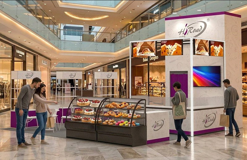 120mm SEG Light Box - Brand Experience Centers and Showrooms 120mm SEG light box as a feature installation in a brand experience center or showroom